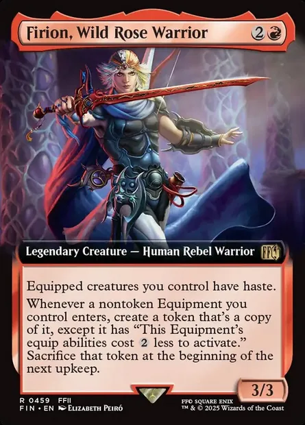 Firion, Wild Rose Warrior, Magic card FIN 459 — Final Fantasy set