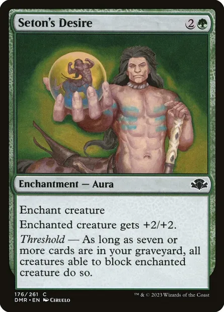 Seton's Desire, Magic card DMR 176 — Dominaria Remastered set