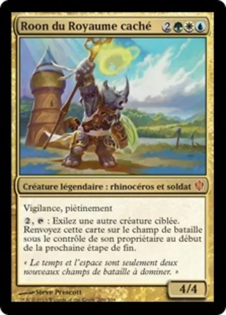 Roon du Royaume caché, carte Magic C13 206 — extension Commander 2013