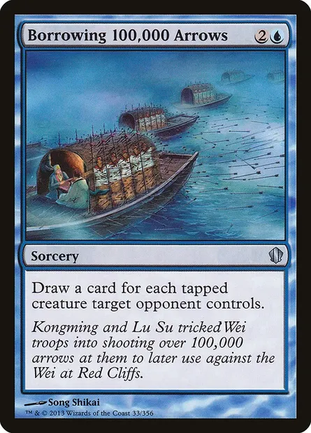 Borrowing 100,000 Arrows, Magic card C13 33 — Commander 2013 set