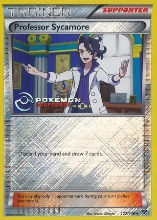 Professor Sycamore, Pokémon card PROF 122-2 — Professor Program set