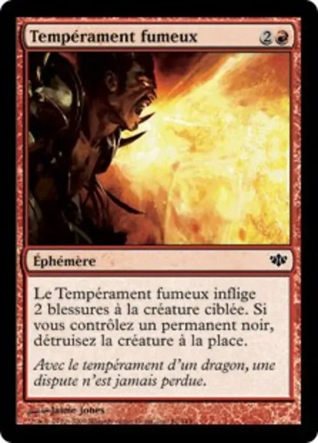 Tempérament fumeux, carte Magic CON 61 — extension Conflux