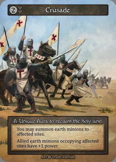 Crusade, Sorcery card ALP 275 — Alpha set
