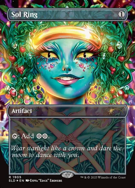 Anneau solaire, carte Magic SLD 1905 — extension Secret Lair Drop