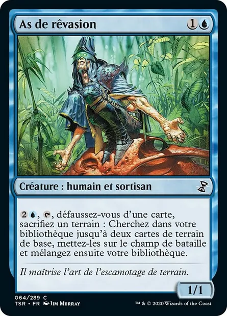 As de rêvasion, carte Magic TSR 64 — extension Spirale Temporelle Remastered