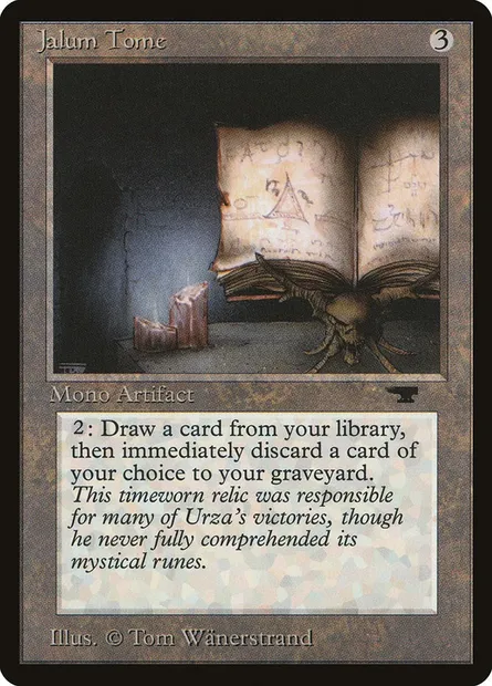 Grimoire de Jalum, carte Magic ATQ 54 — extension Antiquities