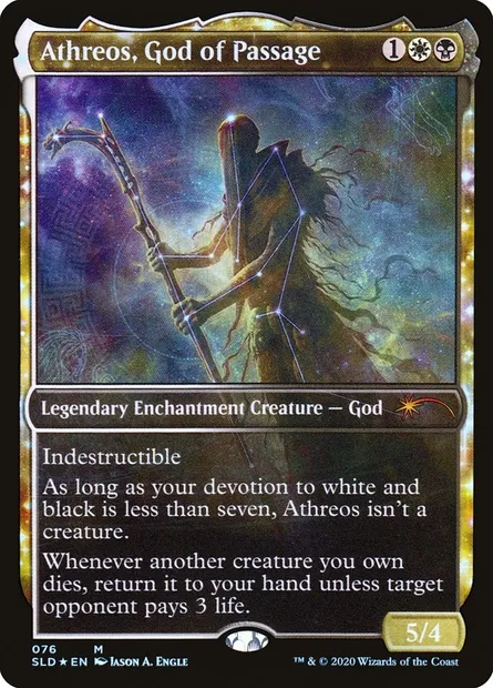 Athréos, dieu du Passage, carte Magic SLD 76 — extension Secret Lair Drop