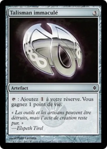 Talisman immaculé, carte Magic NPH 151 — extension La Nouvelle Phyrexia