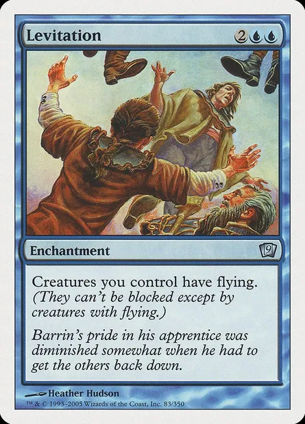 Lévitation, carte Magic 9ED 83 — extension Neuvième Edition