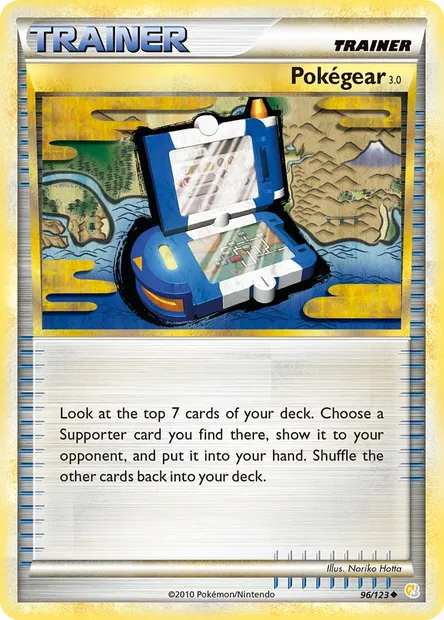 Pokégear 3.0, Pokémon card HS 96 — HeartGold SoulSilver set