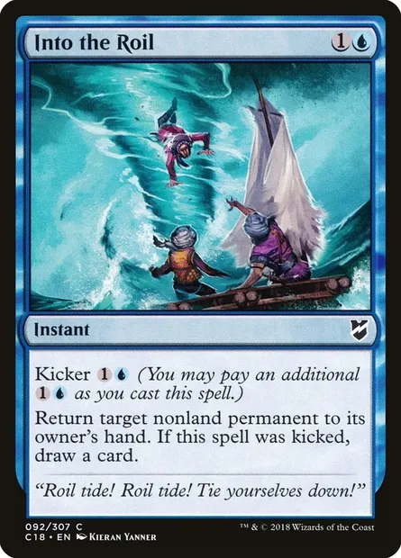 Into the Roil, Magic card C18 92 — Commander 2018 set