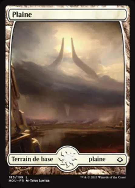Plaine, carte Magic HOU 185 — extension L’âge de la destruction