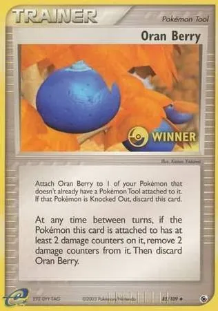 Baie Oran, carte Pokémon LGP 085 — extension League Promos