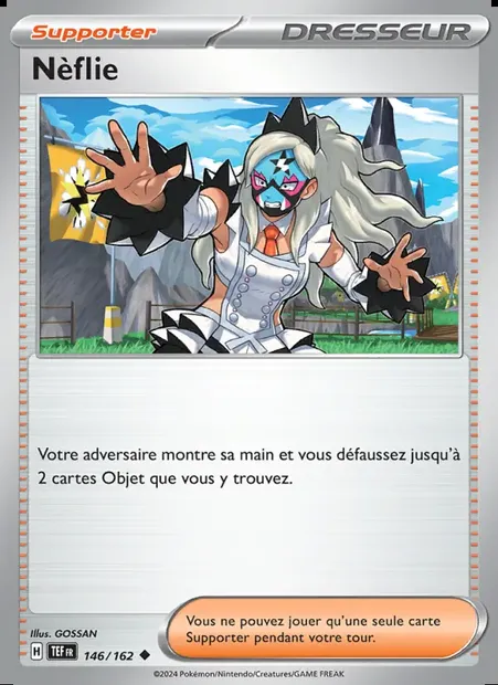 Nèflie, carte Pokémon TEF 146 — extension Forces Temporelles