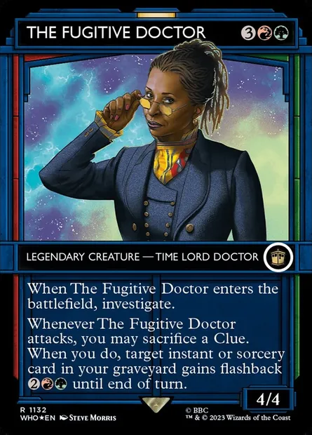 Le Docteur fugitif, carte Magic WHO 1132 — extension Doctor Who