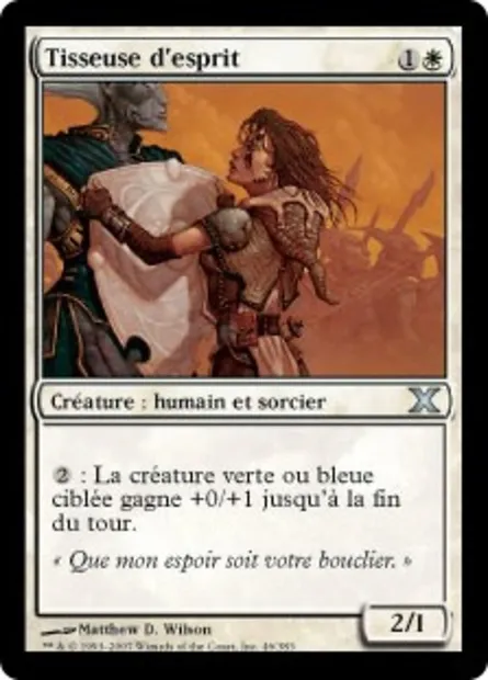 Tisseuse d'esprit, carte Magic 10E 46 — extension Dixième édition