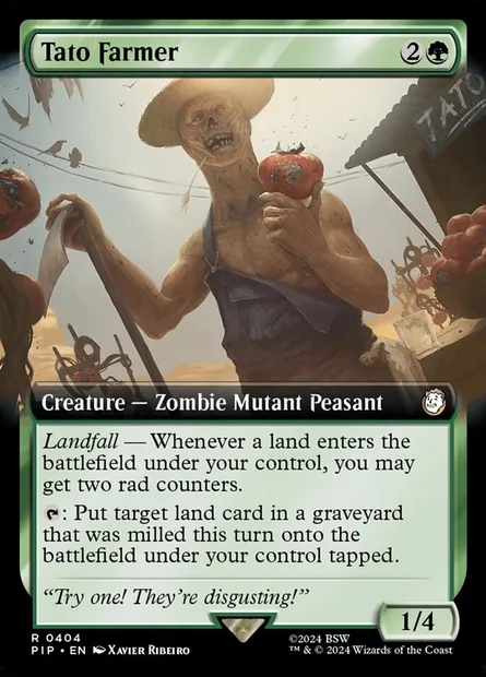 Tato Farmer, Magic card PIP 404 — Fallout set