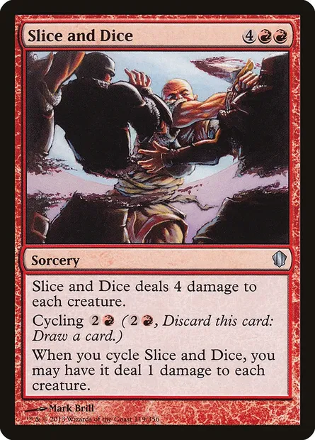 Slice and Dice, Magic card C13 119 — Commander 2013 set