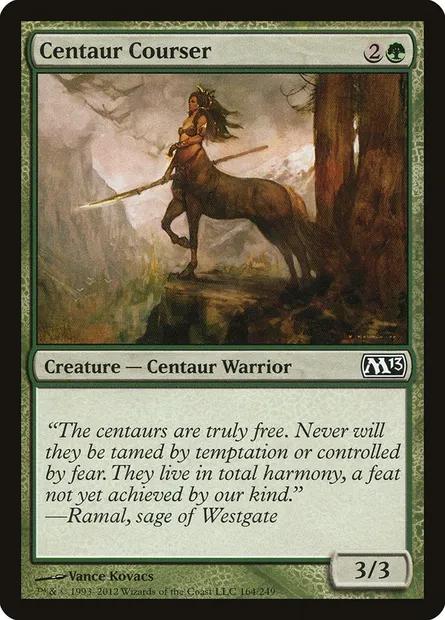 Centaur Courser, Magic card M13 164 — Magic 2013 set