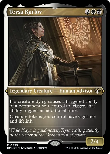Teysa Karlov, Magic card CMM 593 — Commander Masters set