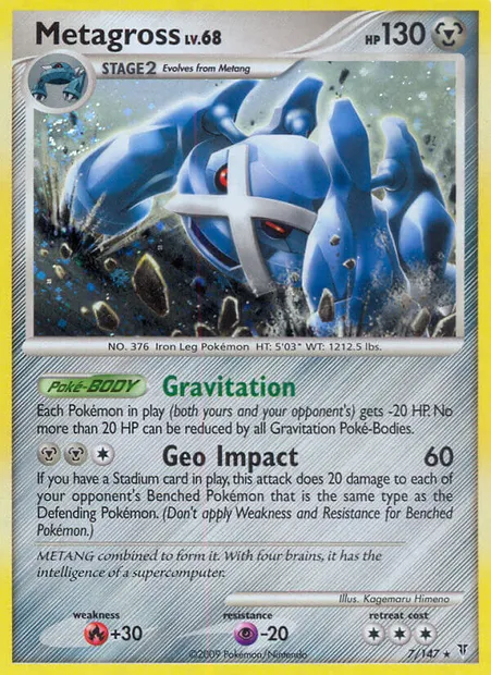 Metagross, Pokémon card SV 7 — Supreme Victors set