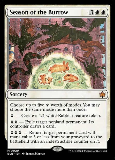 Season of the Burrow, Magic card BLB 29 — Bloomburrow set