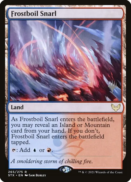 Lacis pyrogel, carte Magic PSTX 265p — extension Strixhaven: School of Mages Promos