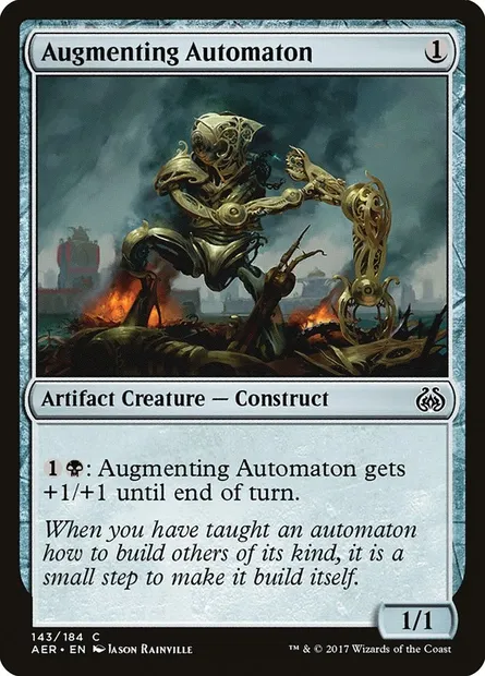 Augmenting Automaton, Magic card AER 143 — Aether Revolt set