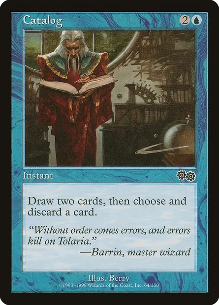 Catalogue, carte Magic USG 64 — extension Epopée d'Urza