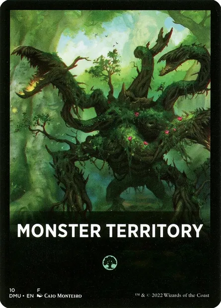 Monster Territory, Magic card FDMU 10 — Dominaria United Jumpstart Front Cards set