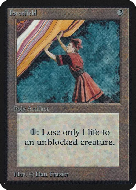 Forcefield, Magic card LEA 243 — Limited Edition Alpha set