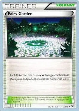 Fairy Garden, Pokémon card WCD14 117 — World Championship Decks 2014 set