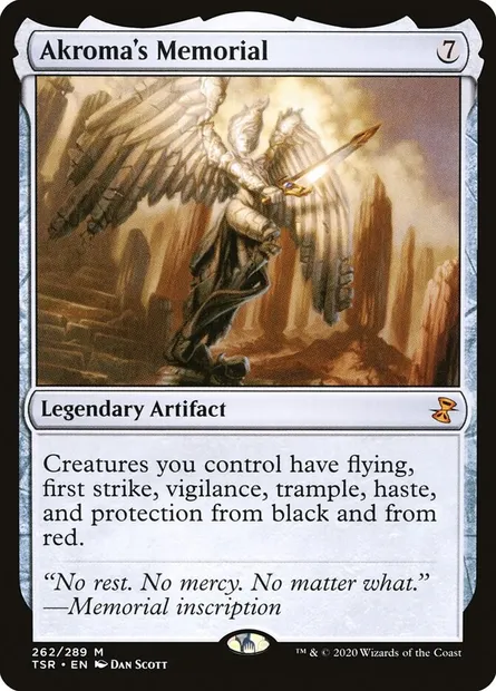 Akroma's Memorial, Magic card TSR 262 — Time Spiral Remastered set