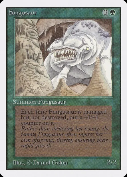 Fungusaur, Magic card 2ED 196 — Unlimited Edition set