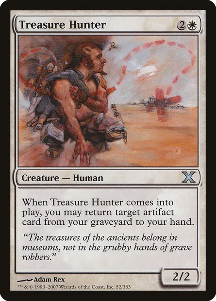 Treasure Hunter, Magic card 10E 52 — Tenth Edition set