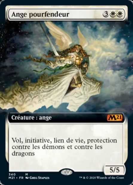 Ange pourfendeur, carte Magic M21 340 — extension Core Set 2021
