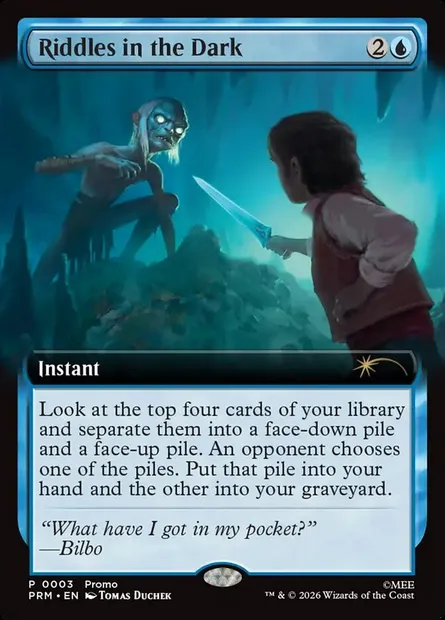 Riddles in the Dark, Magic card PSPL 11 — Spotlight Series set