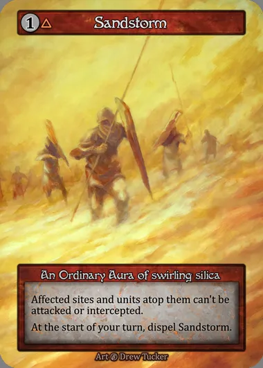 Sandstorm, Sorcery card BET 283 — Beta set