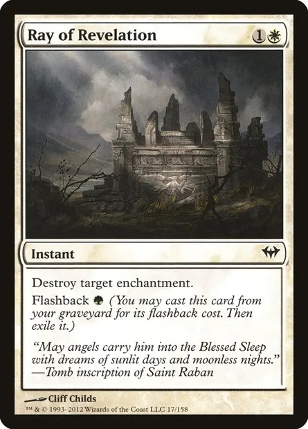 Ray of Revelation, Magic card DKA 17 — Dark Ascension set