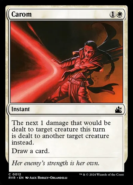Carom, Magic card RVR 12 — Ravnica Remastered set