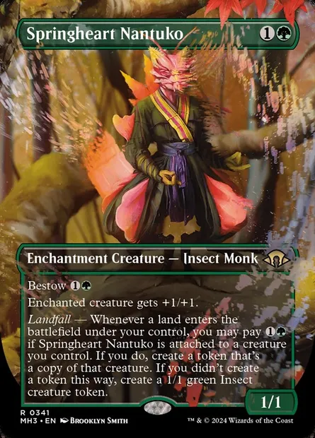 Springheart Nantuko, Magic card MH3 341 — Modern Horizons 3 set