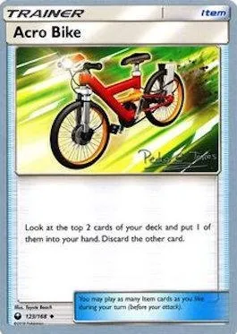 Acro Bike, Pokémon card WCD18 123 — World Championship Decks 2018 set