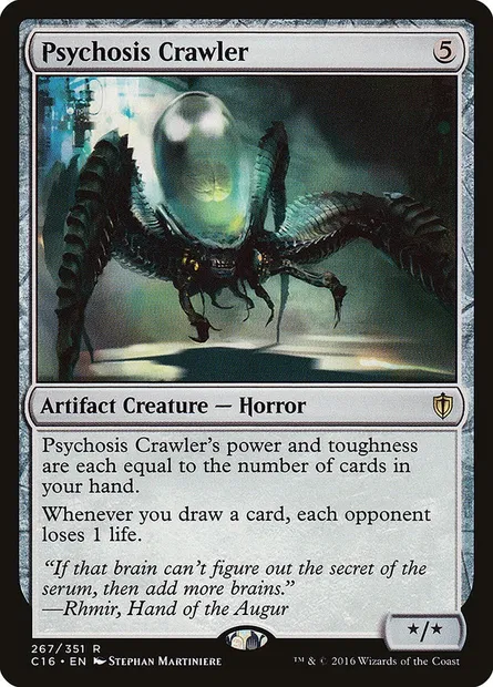 Psychosis Crawler, Magic card C16 267 — Commander 2016 set