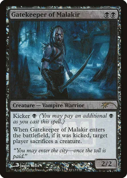 Gardien de la porte de Malakir, carte Magic F10 11 — extension Friday Night Magic 2010