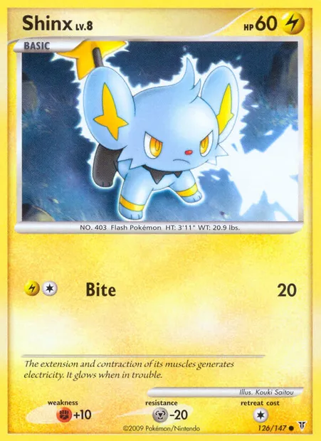 Shinx, Pokémon card SV 126 — Supreme Victors set