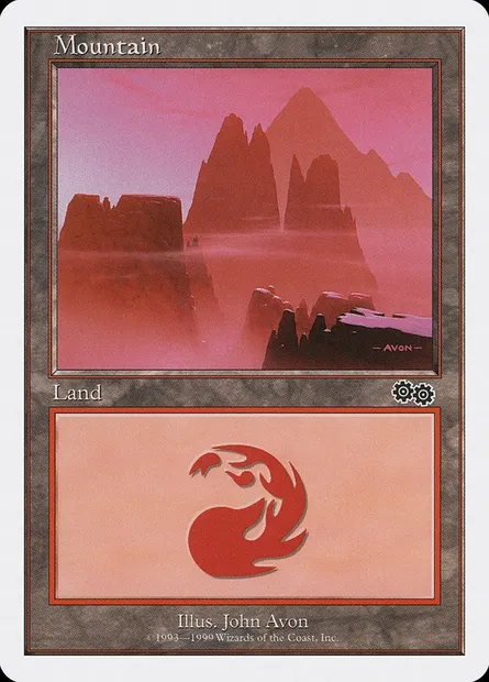 Mountain, Magic card BRB 120 — Battle Royale Box Set set