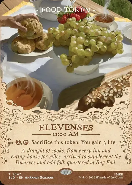 Food, Magic card SLD 2547 — Secret Lair Drop set
