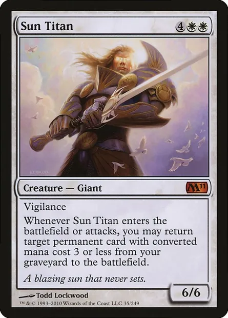 Sun Titan, Magic card P10 35 — Magic Player Rewards 2010 set
