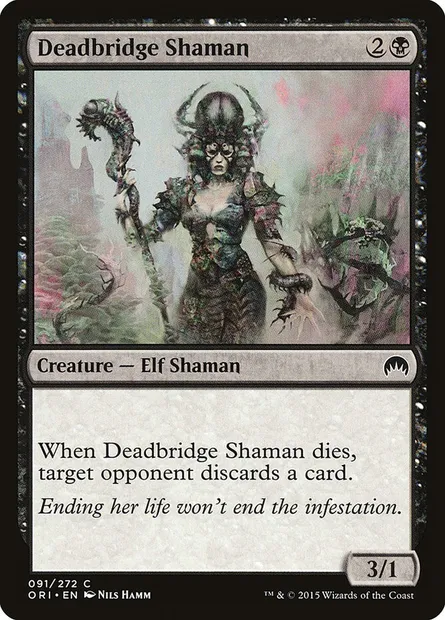 Deadbridge Shaman, Magic card ORI 91 — Magic Origins set