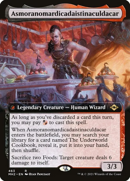 Asmoranomardicadaistinaculdacar, Magic card MH2 463 — Modern Horizons 2 set